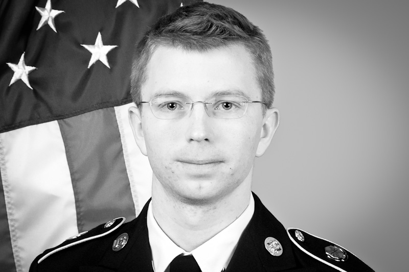 United States Army photograph of Bradley Manning (via Wikipedia)