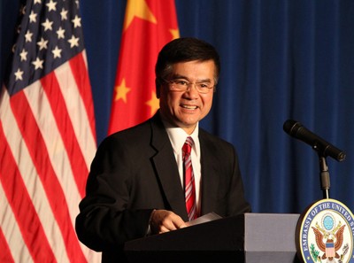 Gary Locke returns to Seattle after serving as the U.S. ambassador to China from 2011 to 2014. (Photo by Linda Cotton)