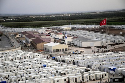 Kilis Refugee Camp. (Photo by T.C. Başbakanlık Afet ve Acil Durum Yönetimi Başkanlığı via Wikimedia Commons)