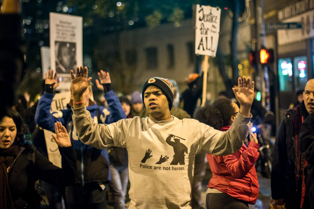 Seattle Ferguson Protest Photos