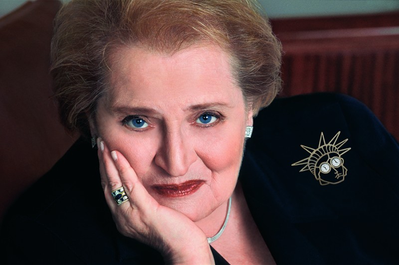 Madeleine Albright S Pins Made Statements To World Leaders The Seattle Globalist