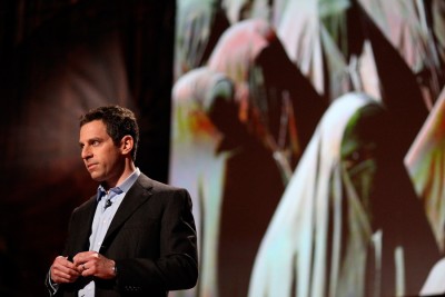 Philosopher and neuroscientist Sam Harris, seen here presenting at a TED conference in 2010, is one of America's most outspoken critics of all religions, including Islam. (Photo by Steve Jurvetson)