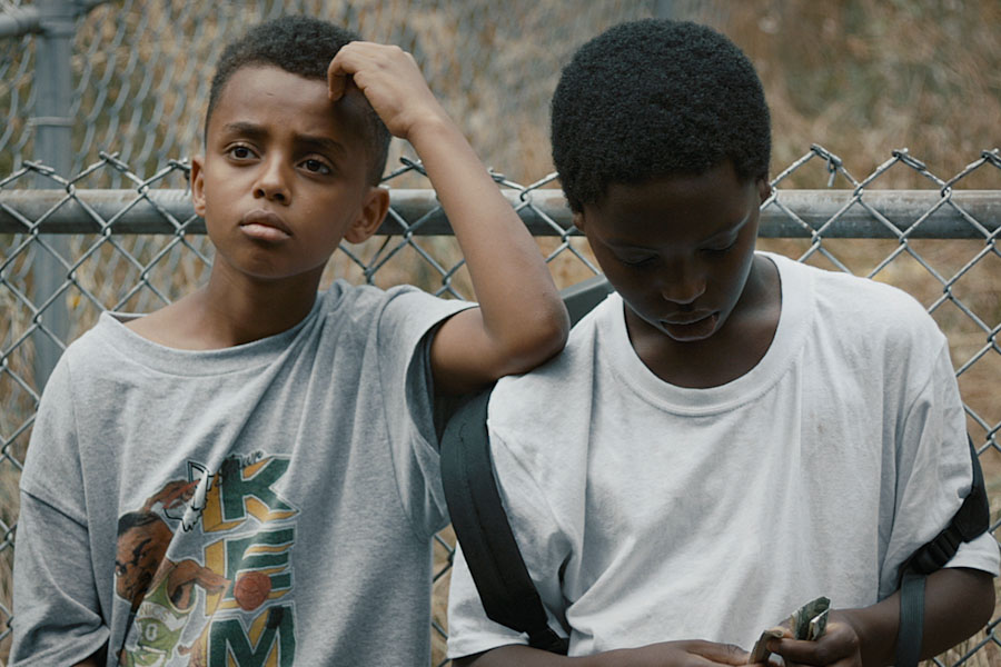 Natnael Moges and Eyobe Alemu play two boys living in the Yesler Terrace housing project in the 1990's in the short film "Hagereseb."