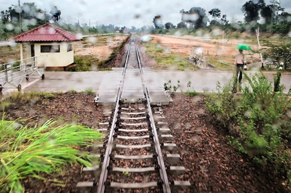 Laos' economic and political future is balanced on the tracks of the Trans-Asian Railway project. Watch the video report, "Unlocking Laos," above.(Photo by Ore Huiying)