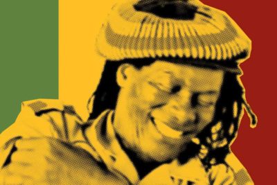 Seattle resident and reggae legend Winston "Flames" Jarrett, immortalized in art for the forthcoming film "True Born African." (Courtesy Nicholas John Nakis)