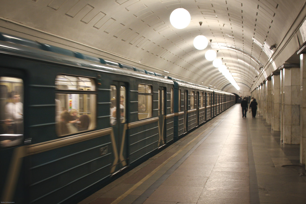 The Moscow subway. (Photo from Flickr by Stefan Schlautmann)