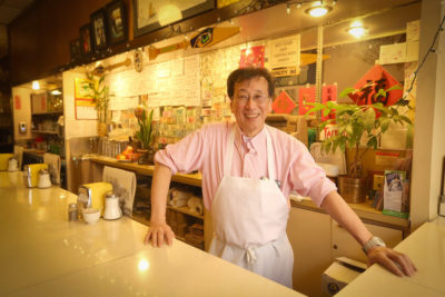 Harry Chan, third generation owner of Tai Tung restaurant, the oldest running Chinese restaurant in Chinatown-International District).