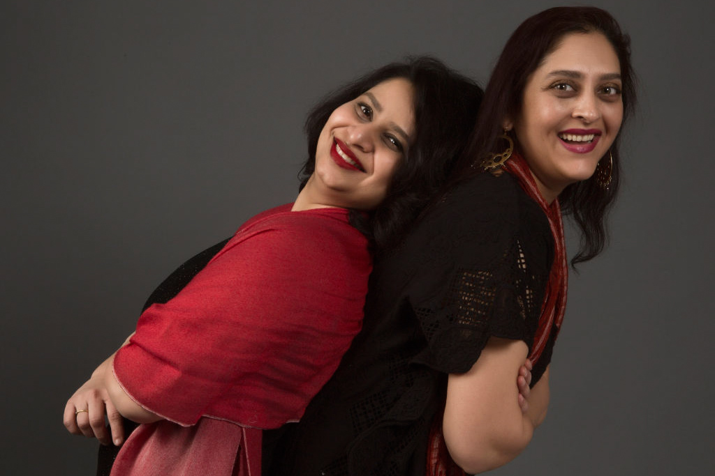 The co-Directors of Yoni Ki Baat for 2017, Gauri Shringarpure (left) and Sudeshna Sathe Dixit (right). (Photo by Dinesh Korde)