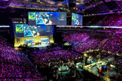 The International 2014, the fourth annual eSports "Dota 2" championship tournament hosted by Valve Corporation at KeyArena. (Photo by Dota 2 The International via Flickr)